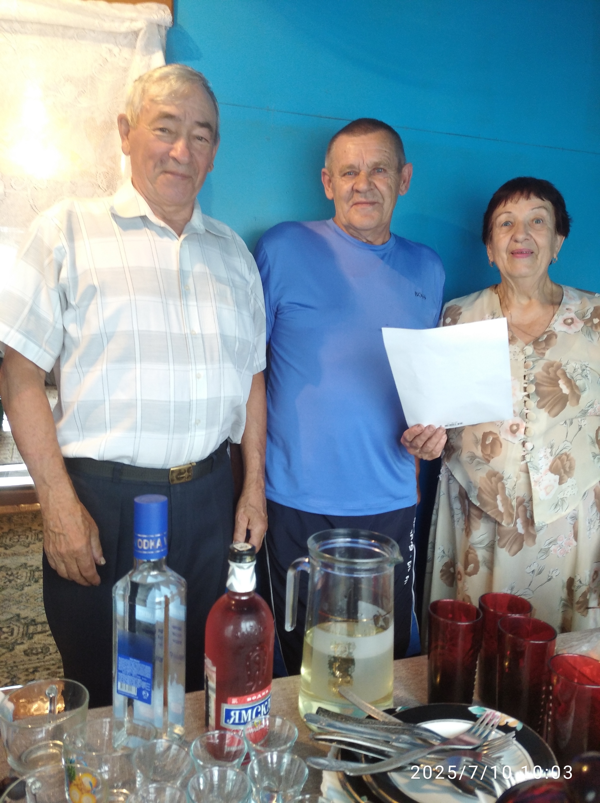 11 июля отметил свой 70-летний юбилей житель г. Куртамыша Байкалов А.М.